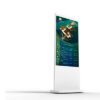 Fritstående digital display med kioskfunktion.