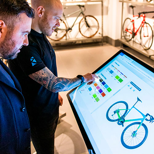 Lej et interaktivt touch-bord til messer og konferencer
