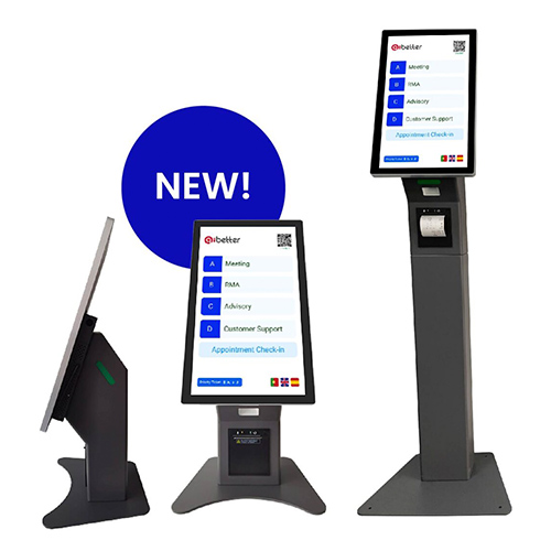 Produktbillede af tre typer Android kønummersystem på hvid baggrund.