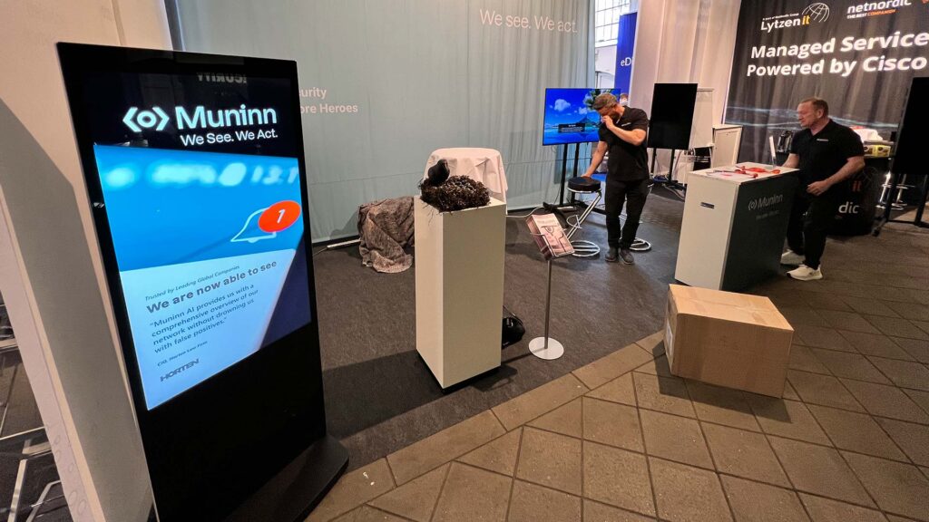 Udlejning af fritstående digitale touch posters