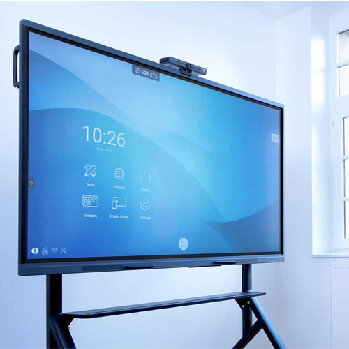 Touch display 75 tommer med multi-touch teknologi og skærmdeling til undervisning