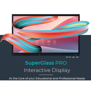 Speechi interaktivt smartboard display til undervisning - SuperGlass Pro produktbillede