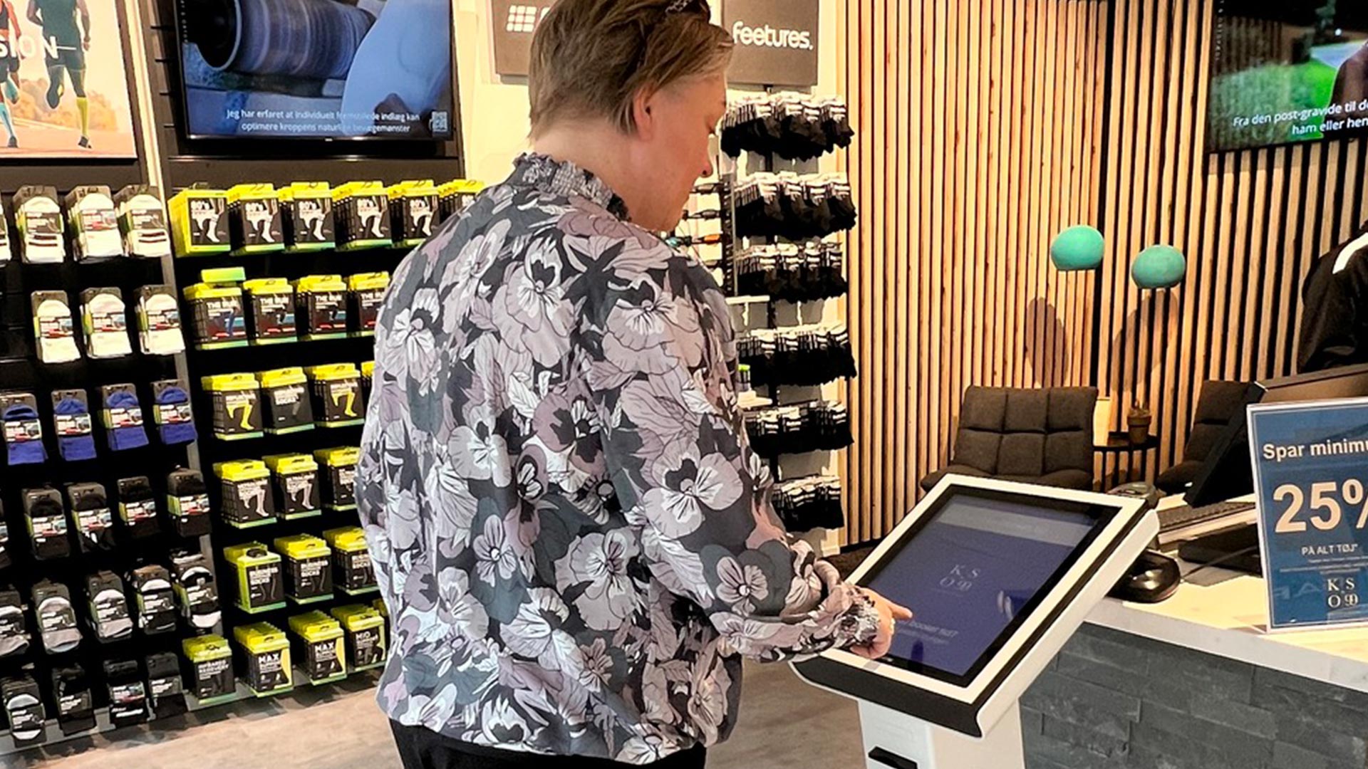 Digital signage & interaktive displays i butiksmiljø